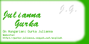 julianna gurka business card